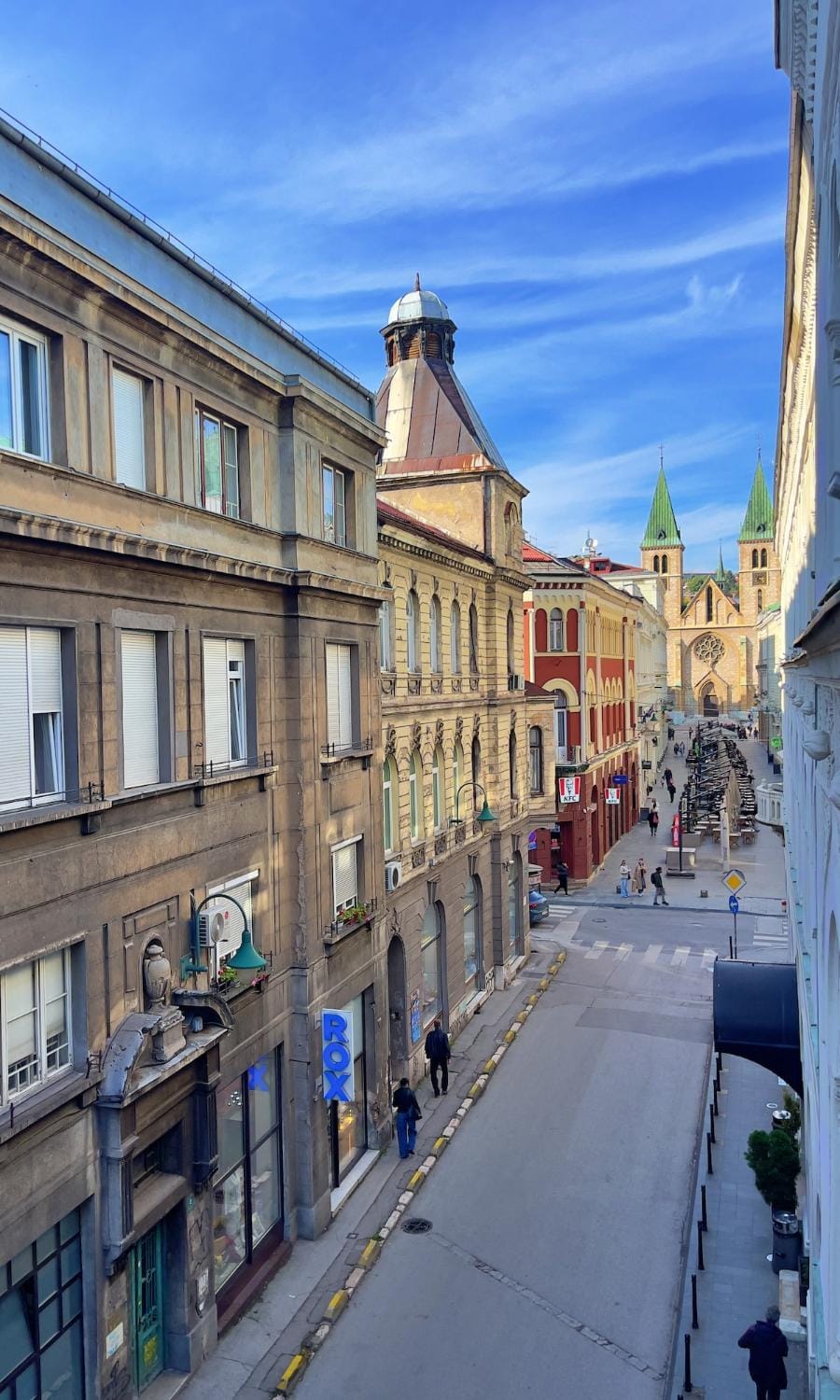 Property building, City view