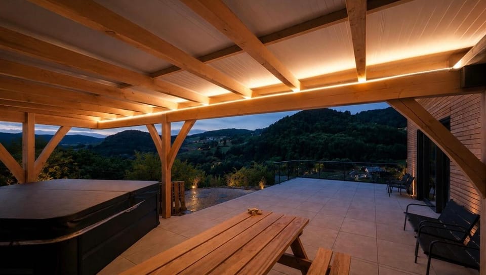 Chalet prestige climatisé avec sauna et Jacuzzi Chalet in Grand Est