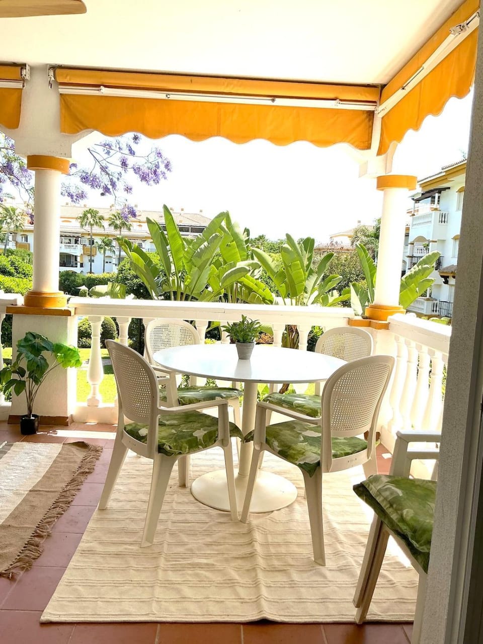 Balcony/Terrace, Garden view