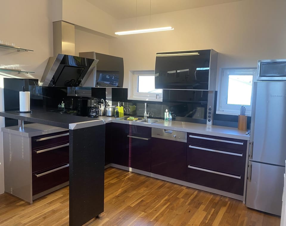 Kitchen or kitchenette, dishwasher, minibar, oven, pet friendly, stove, toaster