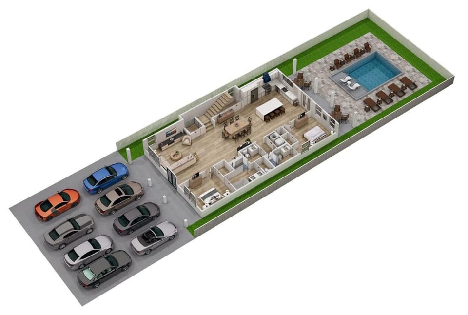 Nautilus! Sleeps 22 - Ocean View - Rooftop Deck House in Destin