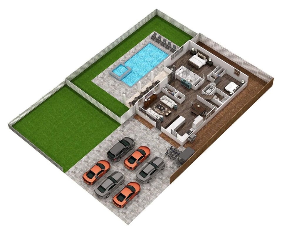 Sundance, Sleeps 18! 1 Block to Beach! Pool and spa! House in Destin
