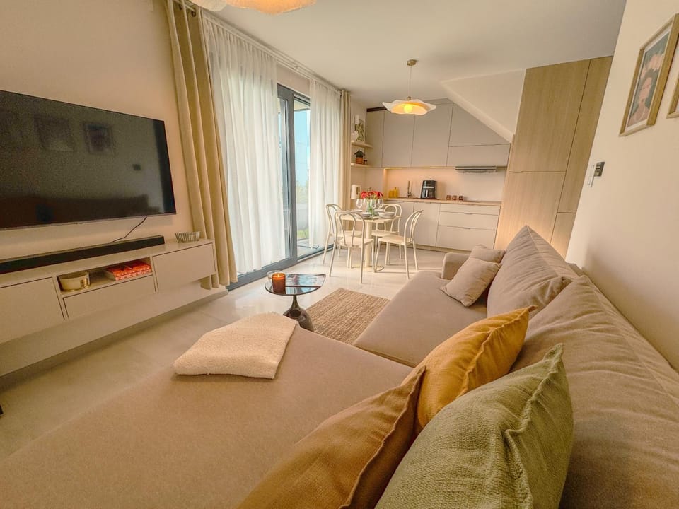 Borowikova Bałtycka Oaza Basen Sauna Jacuzzi Apartment in Pomeranian Voivodeship