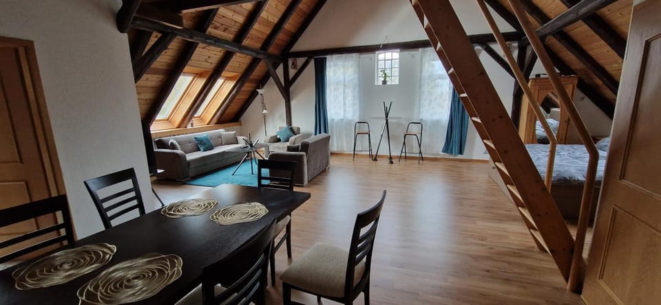 Living room, Photo of the whole room, Dining area