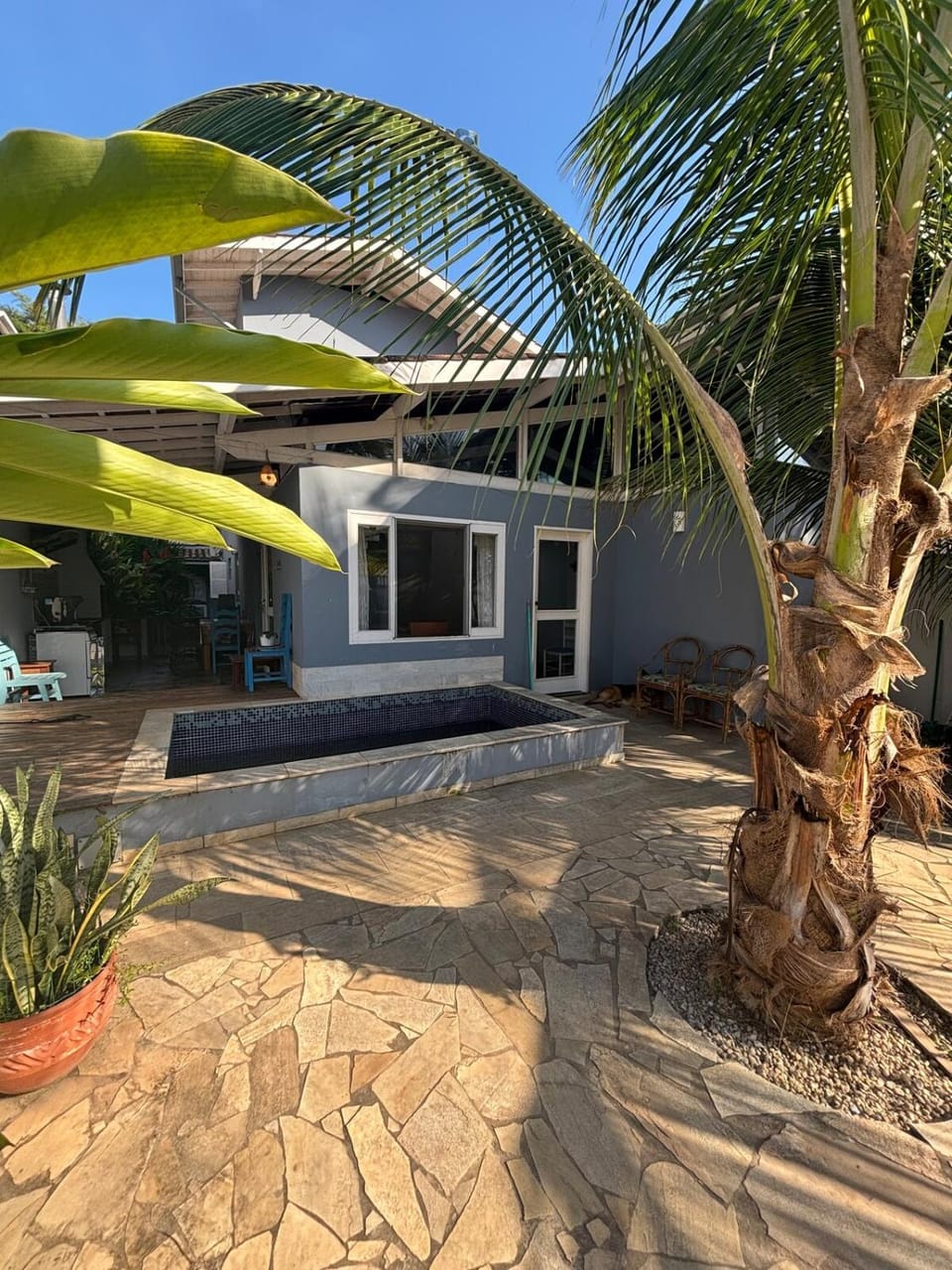 Casa com Piscina 300 Metros do Tenório para 18 pessoas House in Ubatuba