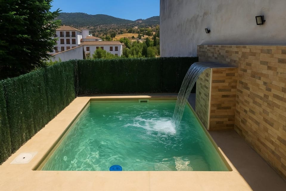 Property building, Swimming pool