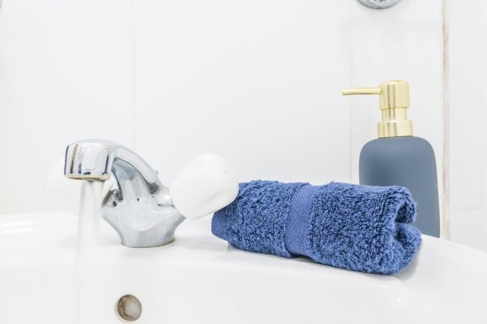 Modern 2BR Apartment with Water Views & Balcony Apartment in Cardiff