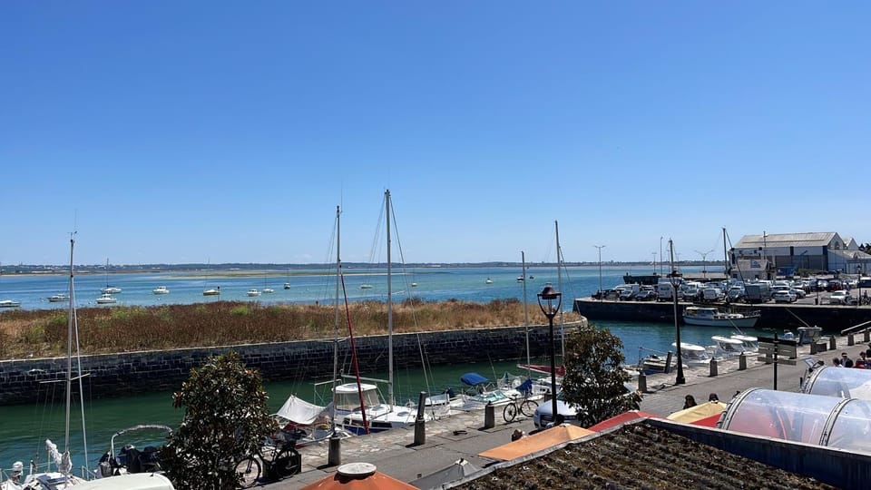 Vue mer au cœur du Port de plaisance Apartment in Le Croisic