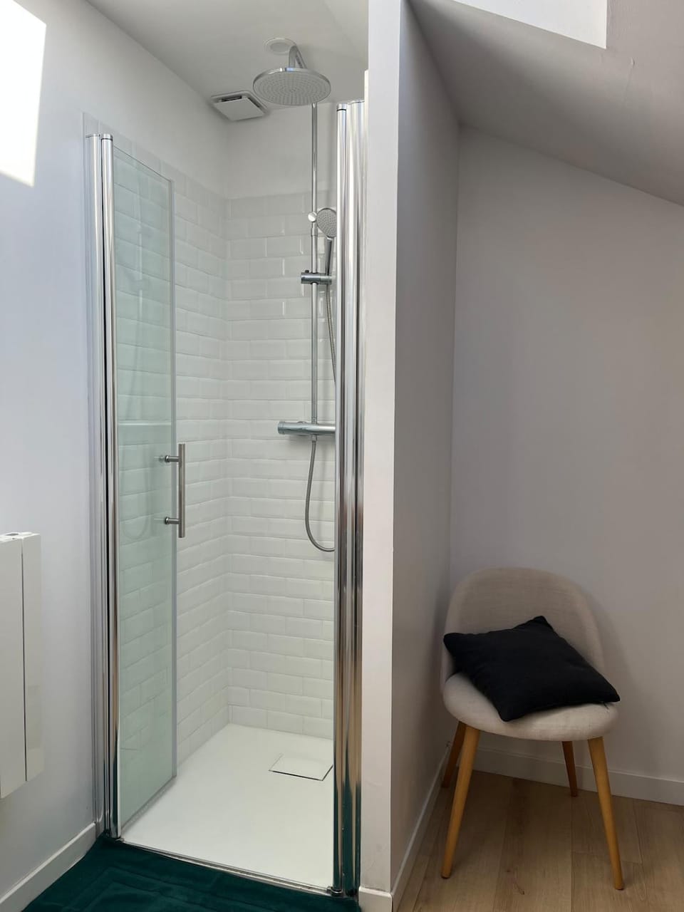 Shower, Bathroom, towels