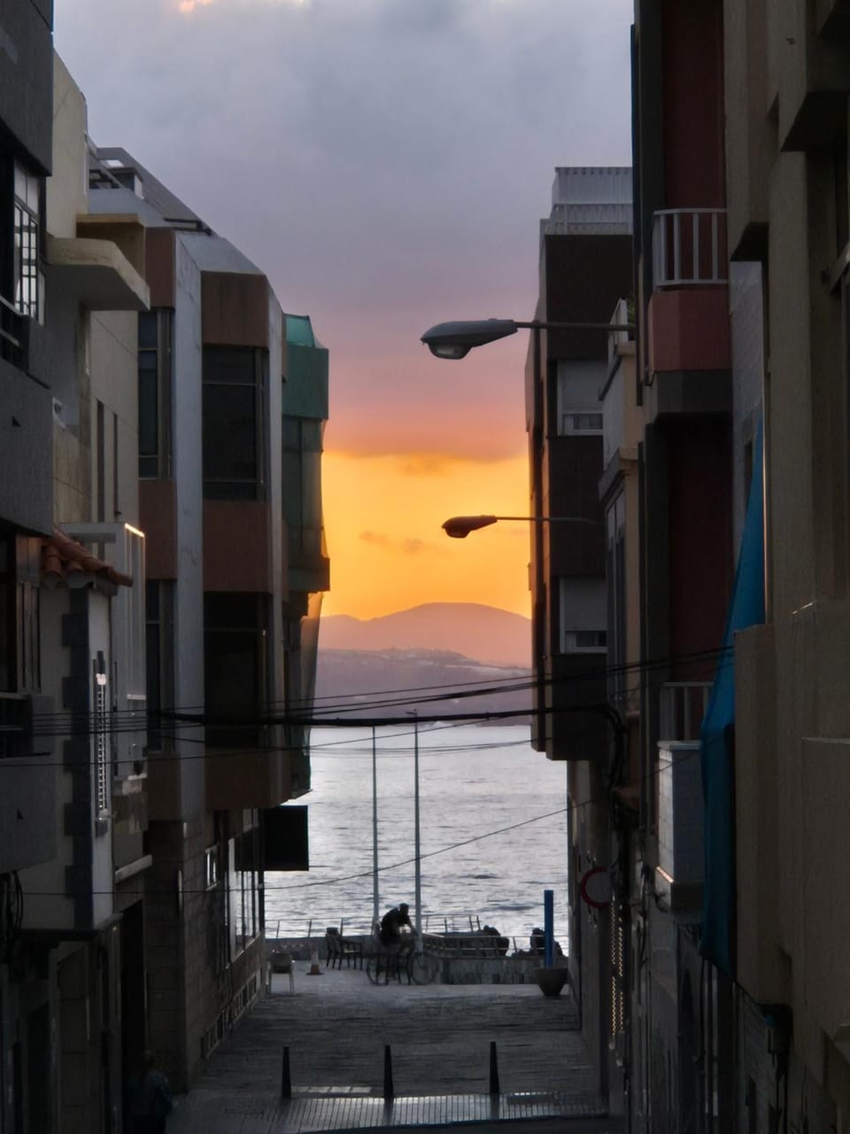 Sea view, Sunset