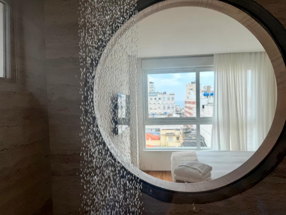 Shower, Sea view