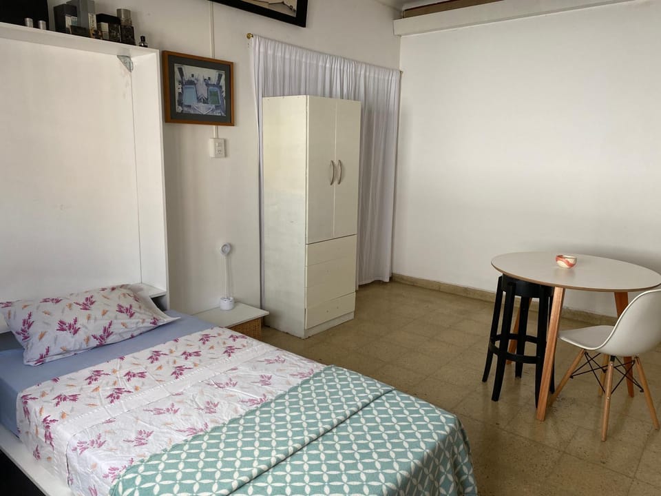 Bed, Living room, Photo of the whole room, Seating area, Dining area, Bedroom, wardrobe