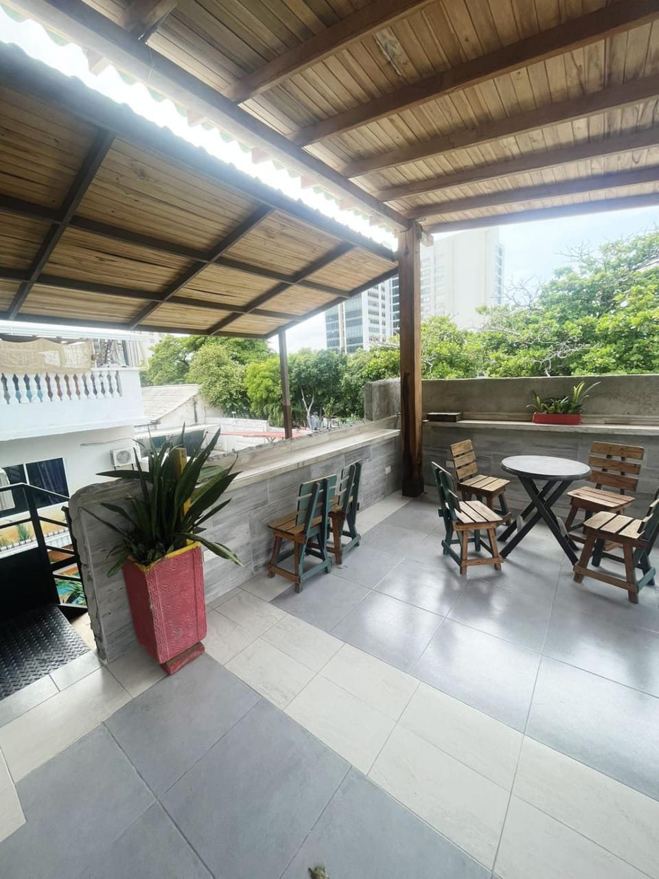 Patio, Restaurant/places to eat, Day, People, View (from property/room), Balcony/Terrace, Living room, Lounge or bar, Seating area, Dining area, Dinner, wedding