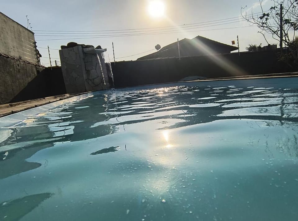 Pool view, Swimming pool, Sunset