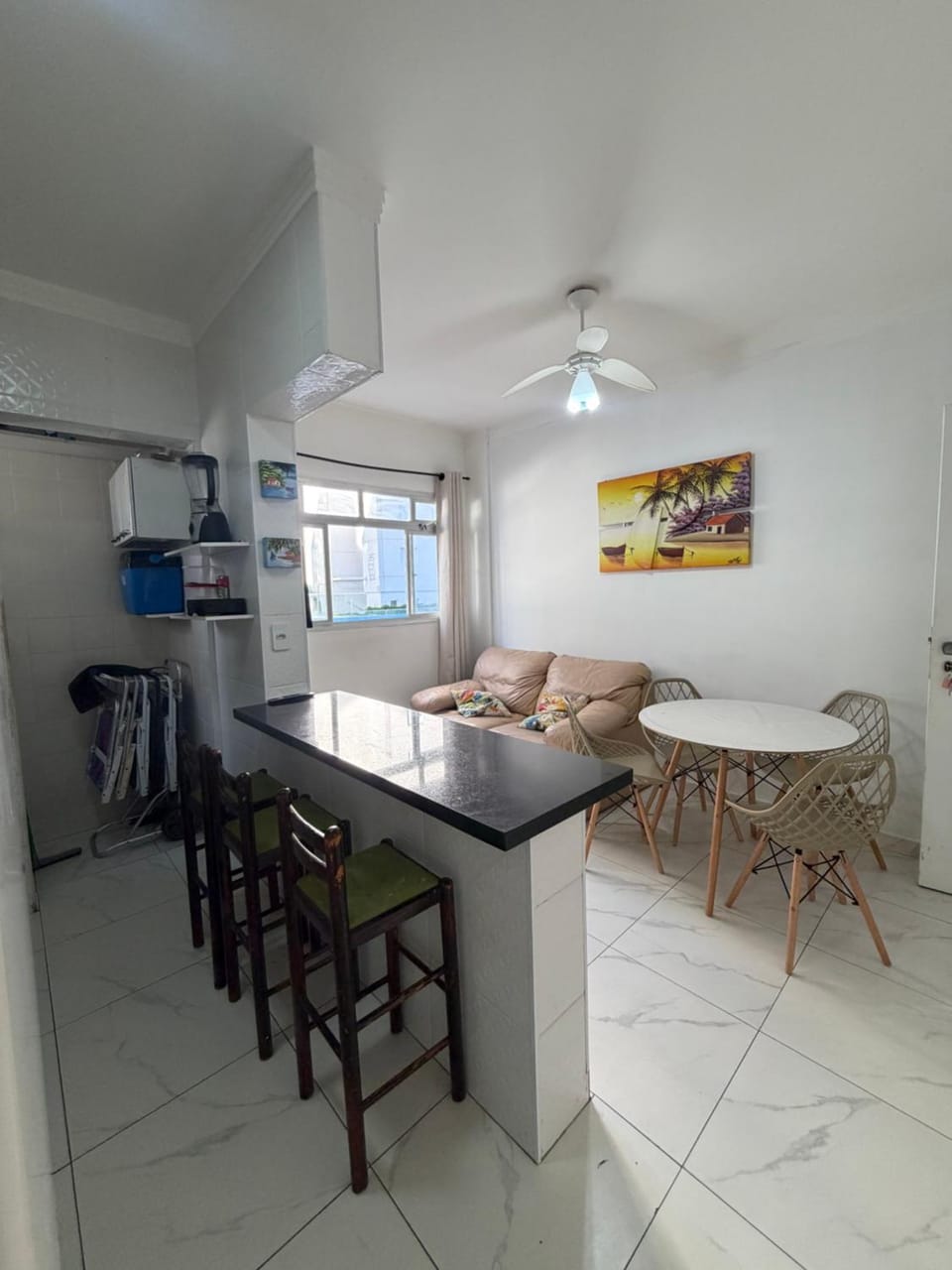 Apartamento Vista Mar Boqueirão Praia Grande Apartment in State of São Paulo