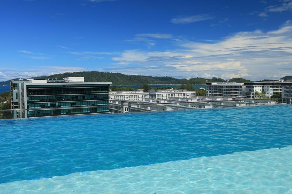 Property building, Nearby landmark, Pool view, Swimming pool