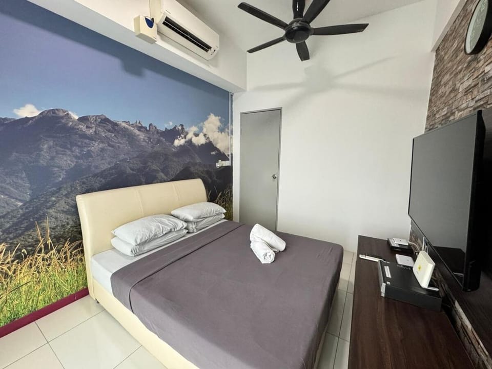 B93A - 3 Bedroom City Homestay in Kota Kinabalu Near IMAGO Mall and Airport with Self Check In Apartment in Kota Kinabalu