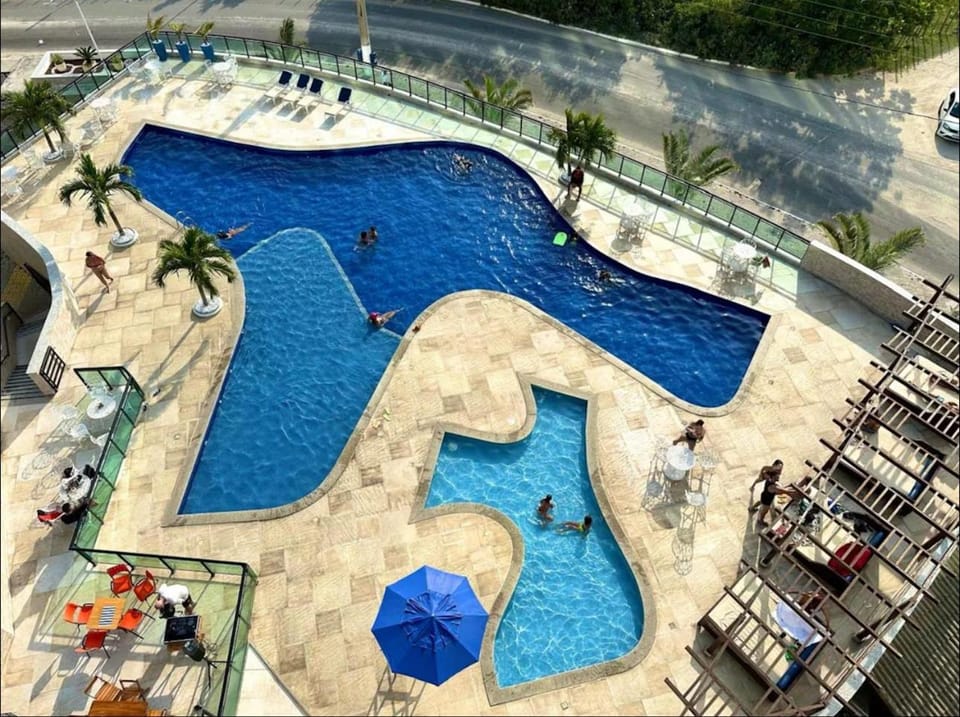 Ap com vista e piscina em frente a praia Apartment in State of Rio de Janeiro