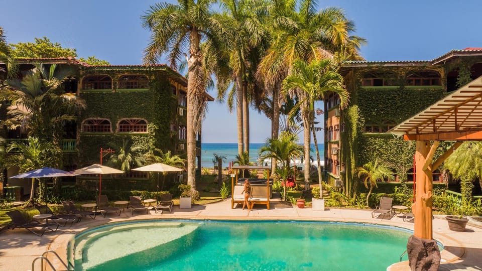 Pool view, Sea view, Swimming pool