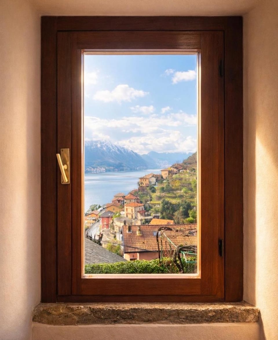 Natural landscape, Lake view, Mountain view