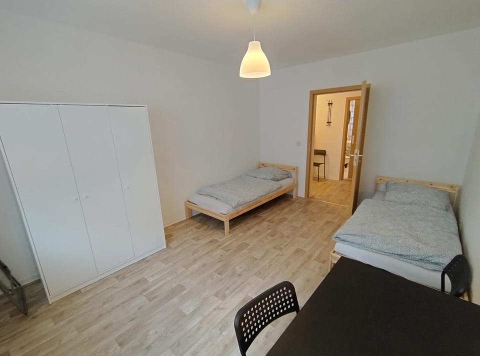 Bed, Photo of the whole room, Bedroom, wardrobe