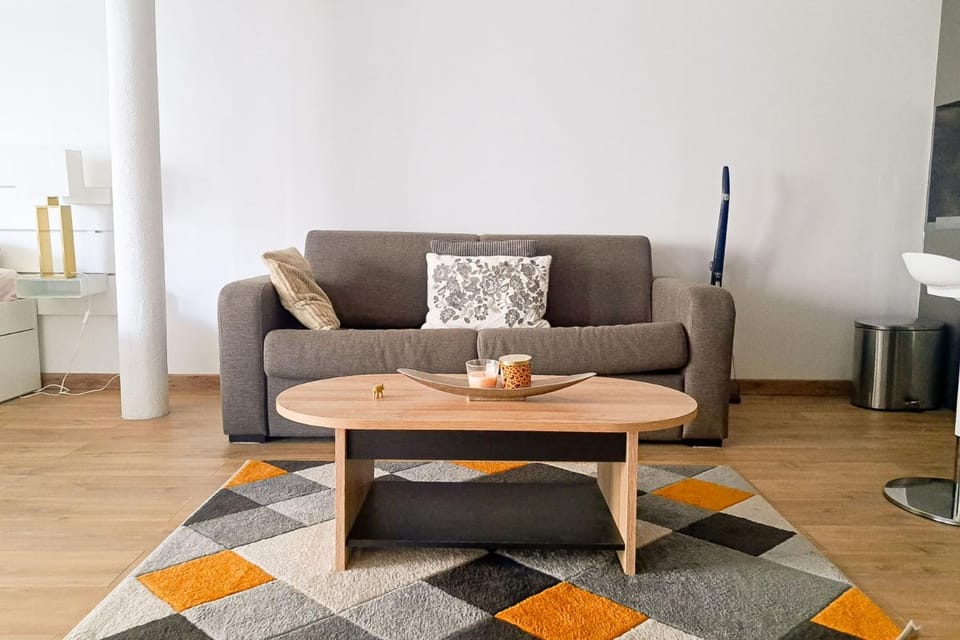 Studio Near Cannes City Center with Air Conditioning and Parking - Benakey Apartment in Cannes
