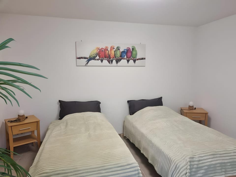 Property building, Living room, Bedroom
