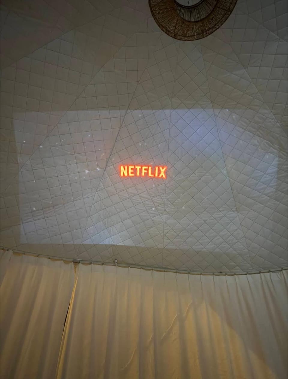 The mirage dome Luxury tent in Oman