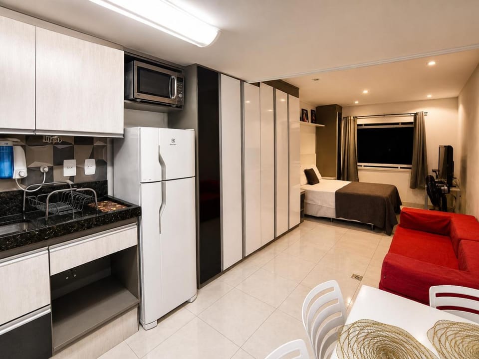 Apartment with washer and Wi-Fi 4 people on Paulista Apartment in Sao Paulo City