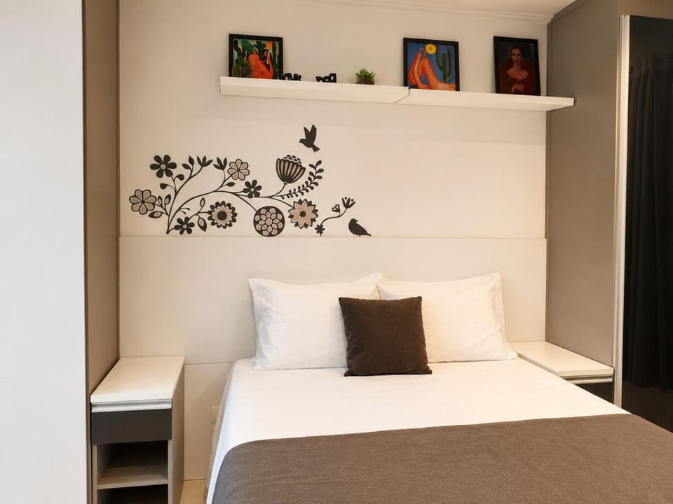 Apartment with washer and Wi-Fi 4 people on Paulista Apartment in Sao Paulo City