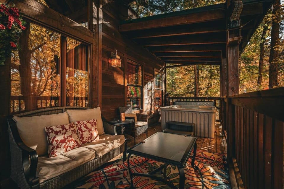 Cozy Cabin - Hot Tub with Fireplace and Views Cabin in Gatlinburg