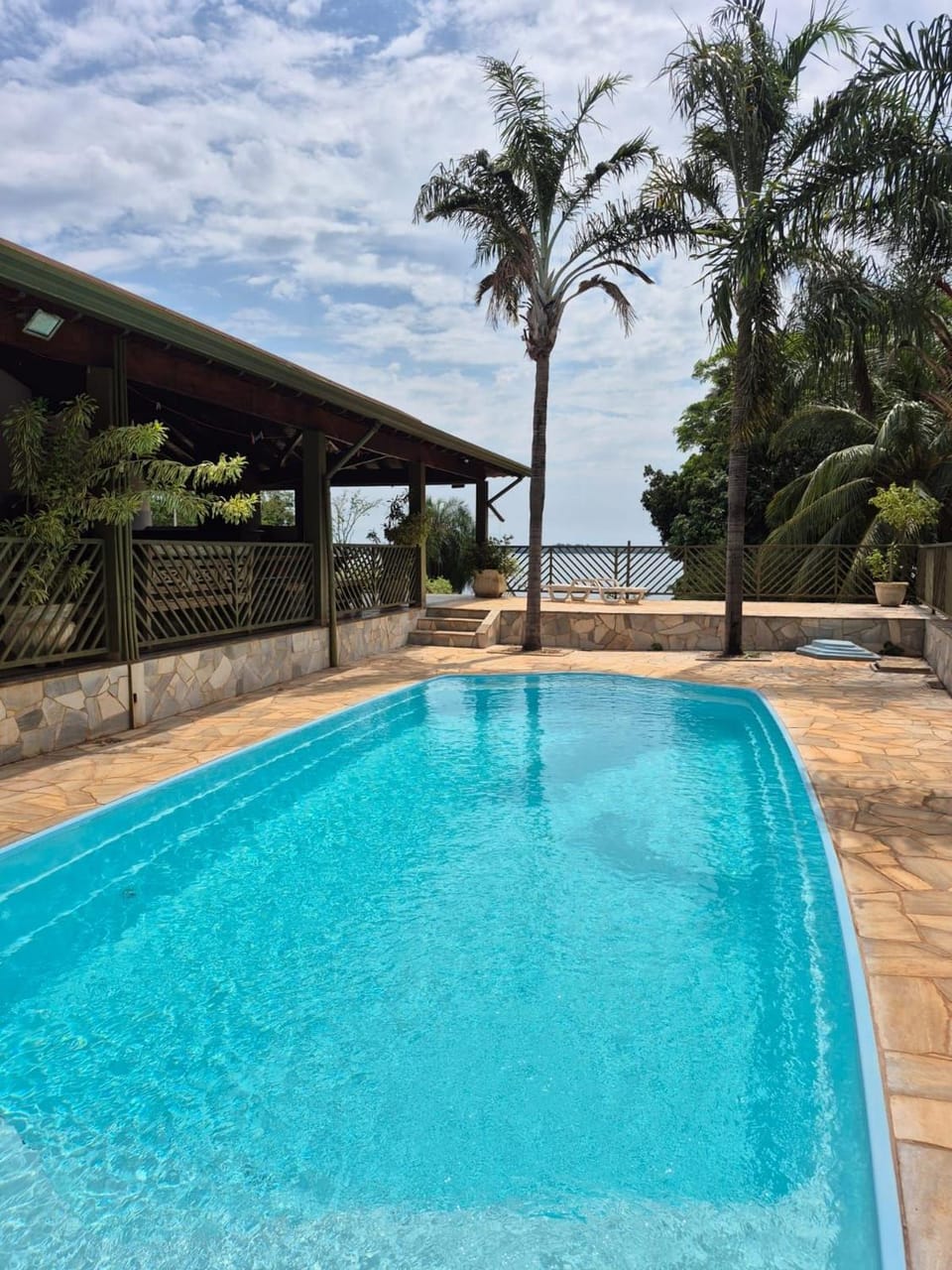 Pool view, River view, Swimming pool