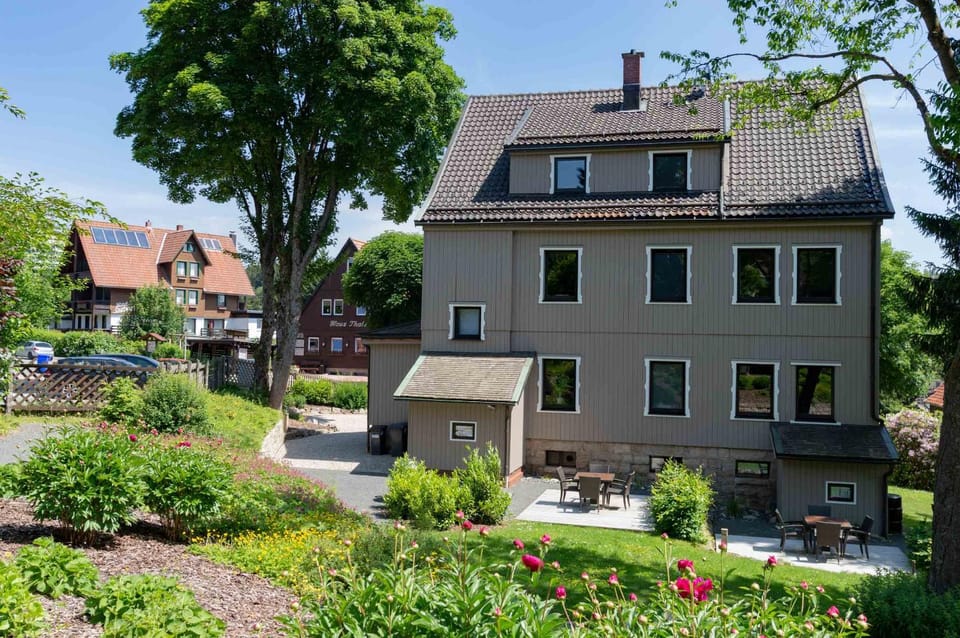 Property building, BBQ facilities, Garden
