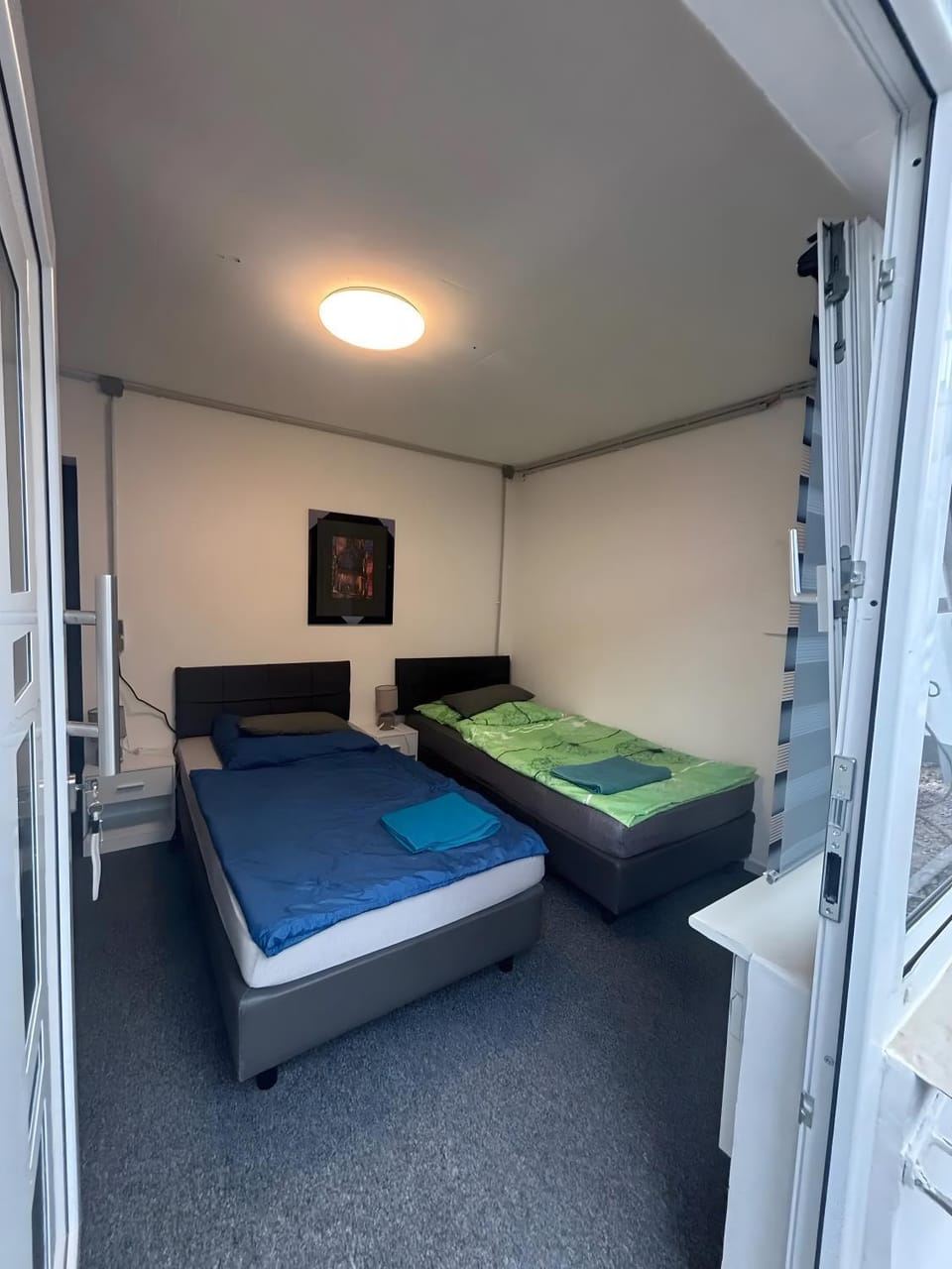 Property building, Living room, Bedroom