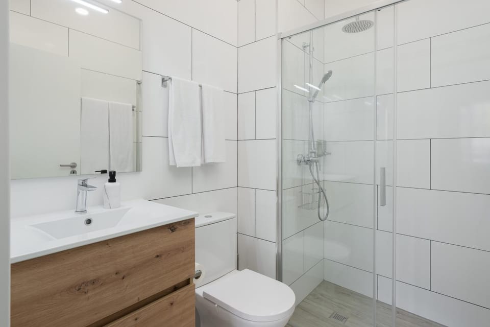 Shower, Toilet, Bathroom, towels