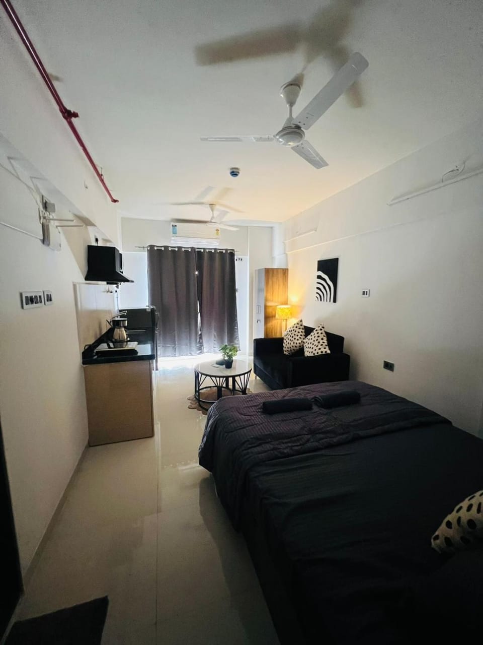 Dark Studio Apartment in Pune