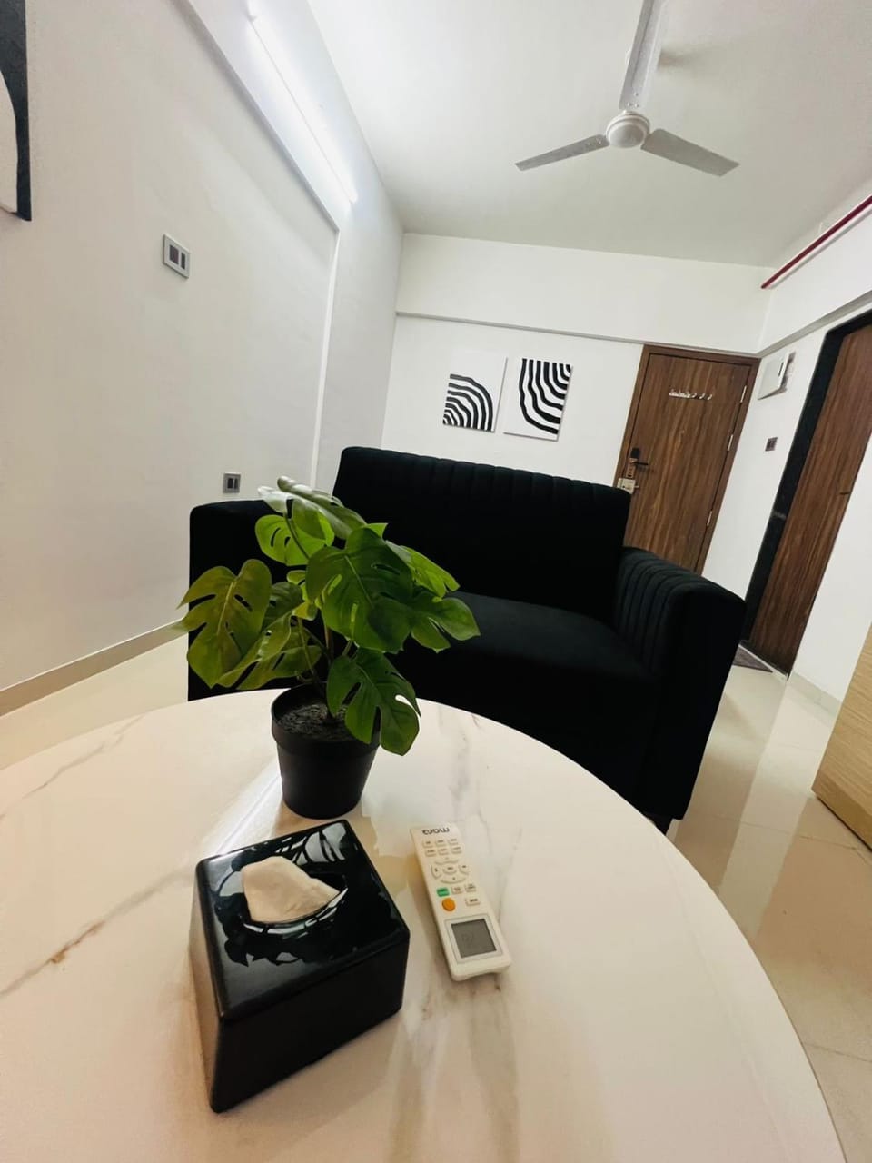 Dark Studio Apartment in Pune