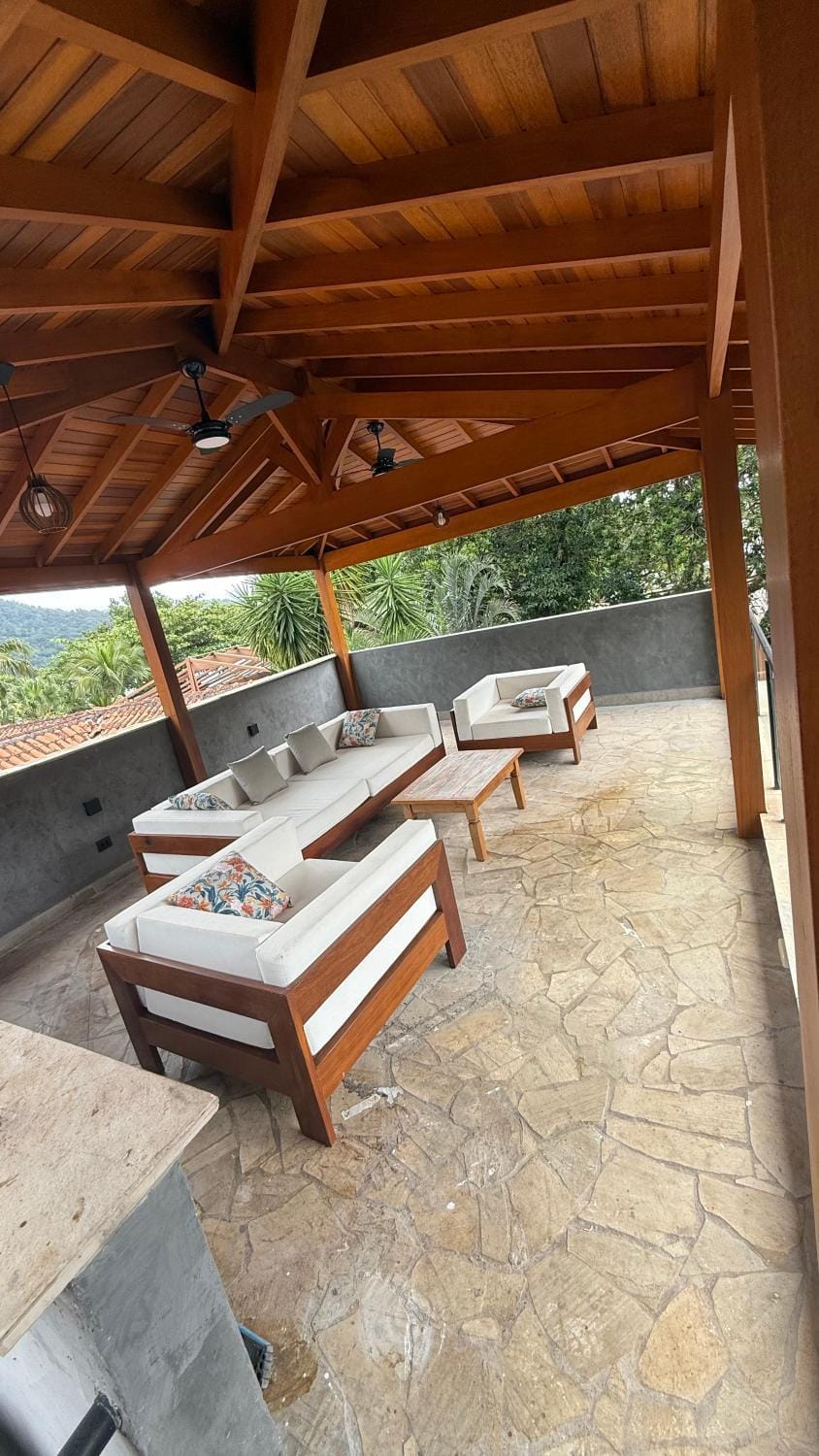 CasadevidroTTP Pé na areia Bed and Breakfast in São Sebastião