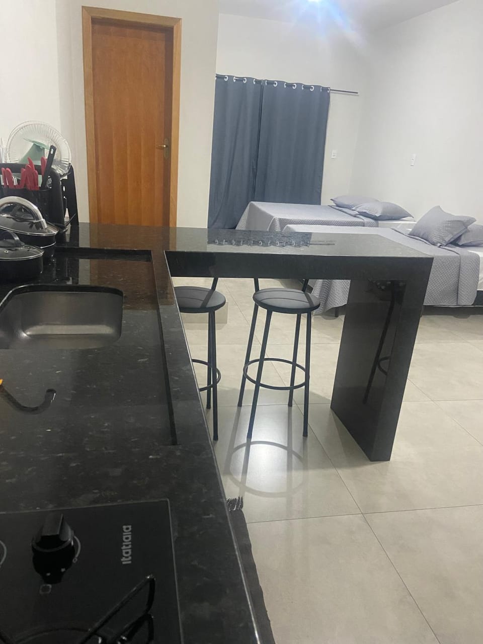 Kitnet aconchegante em são thome das letras Apartment in State of São Paulo