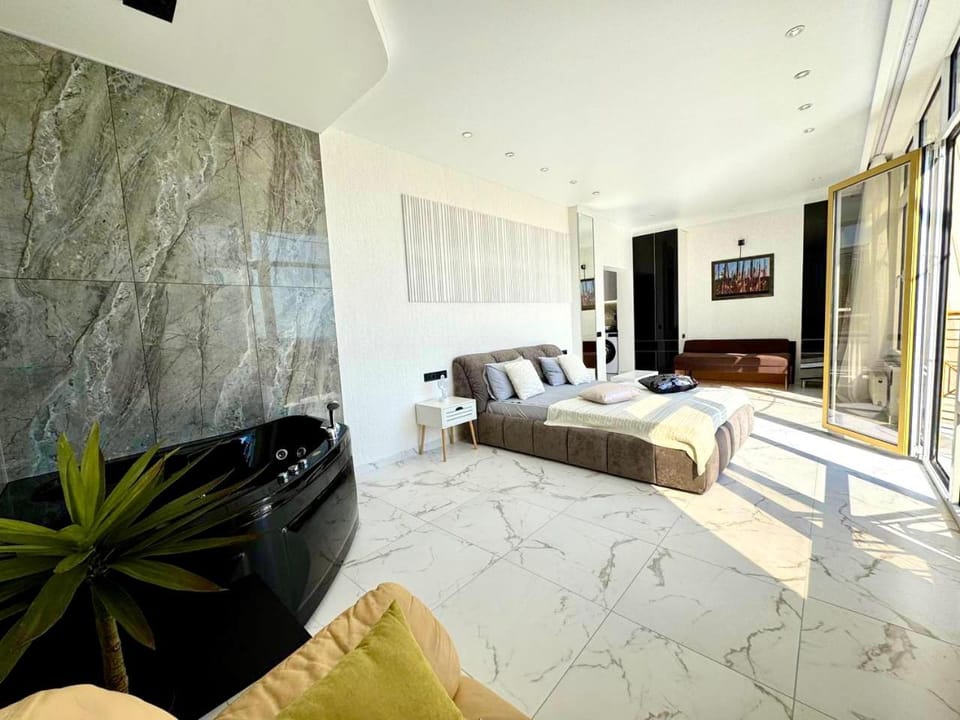 Seating area, Bedroom