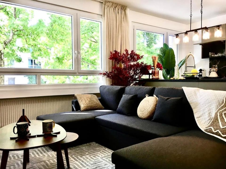 Premium Comfort-2 Suites-Part-Dieu-Parking-Netflix Apartment in Villeurbanne