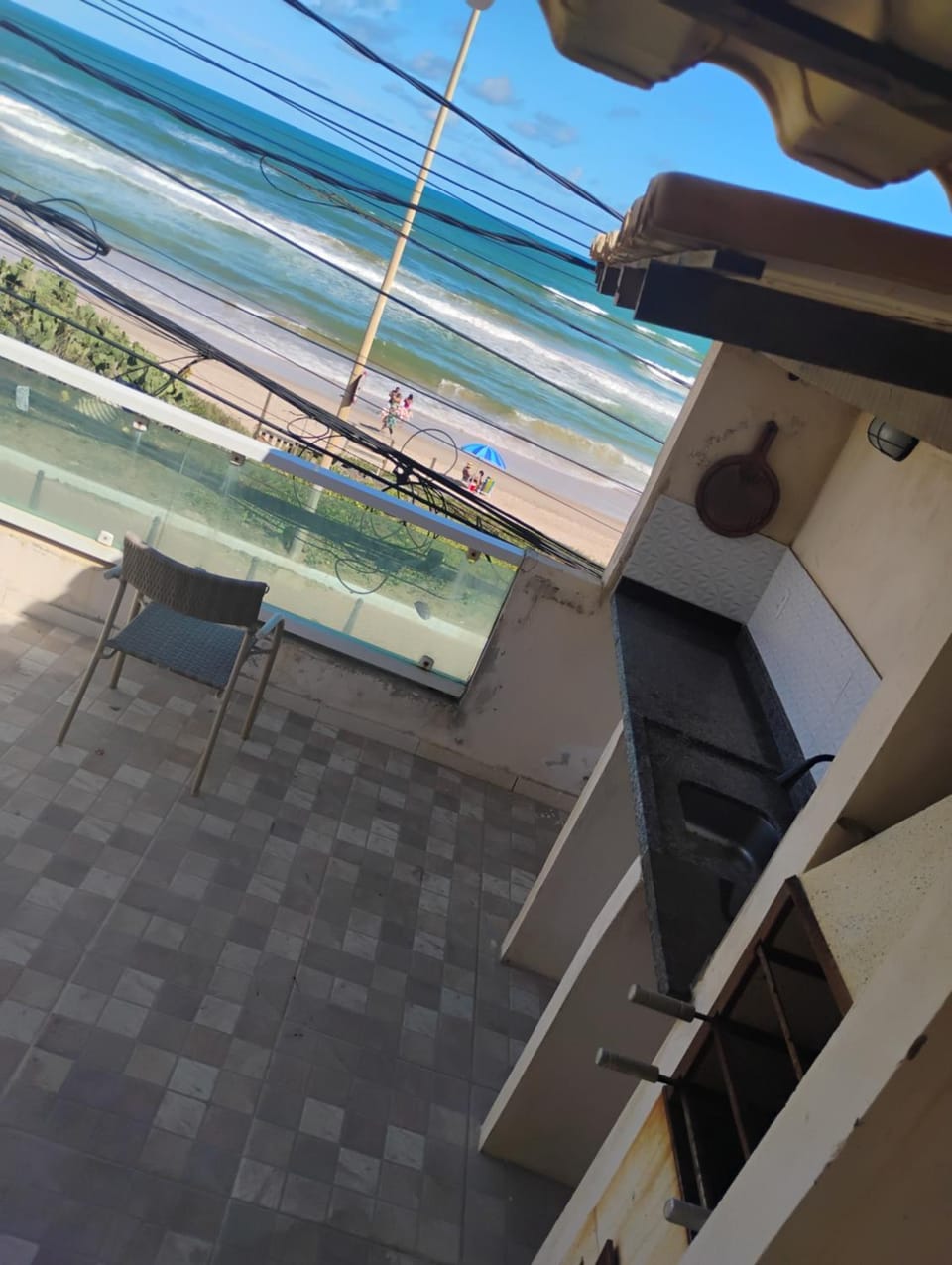 Day, Natural landscape, Balcony/Terrace, Beach, Sea view