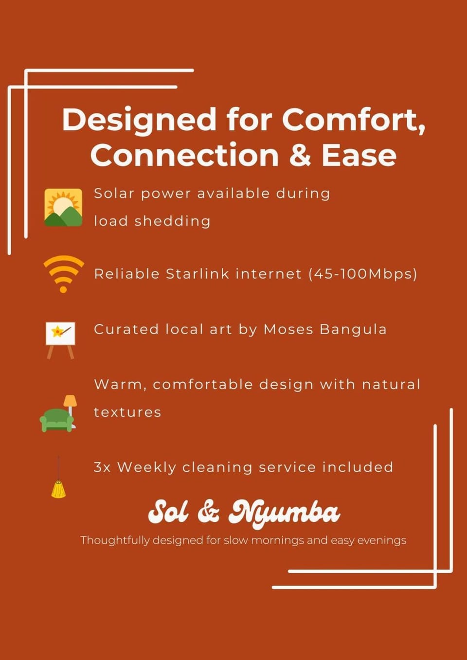 Starlink & solar perfect long-term Ibex Home Apartment in Lusaka
