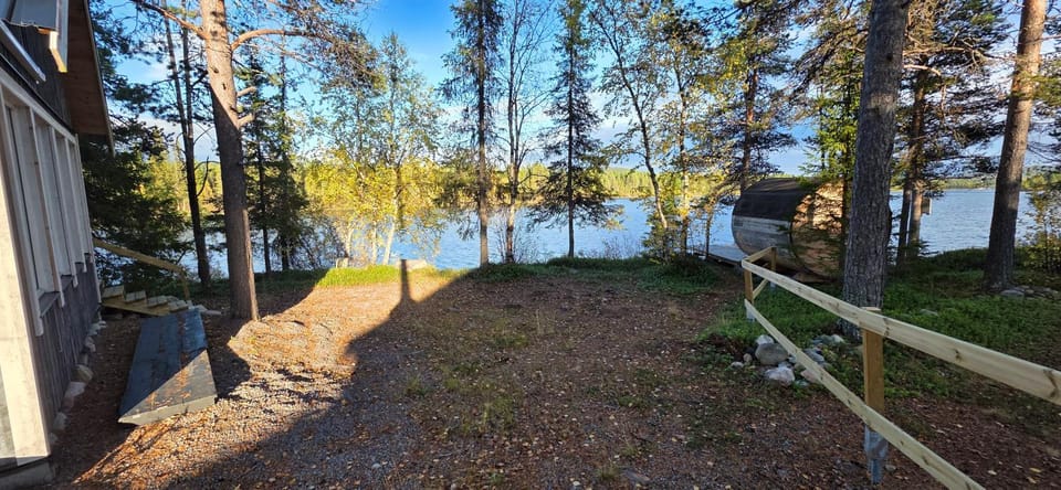 Sauna, River view