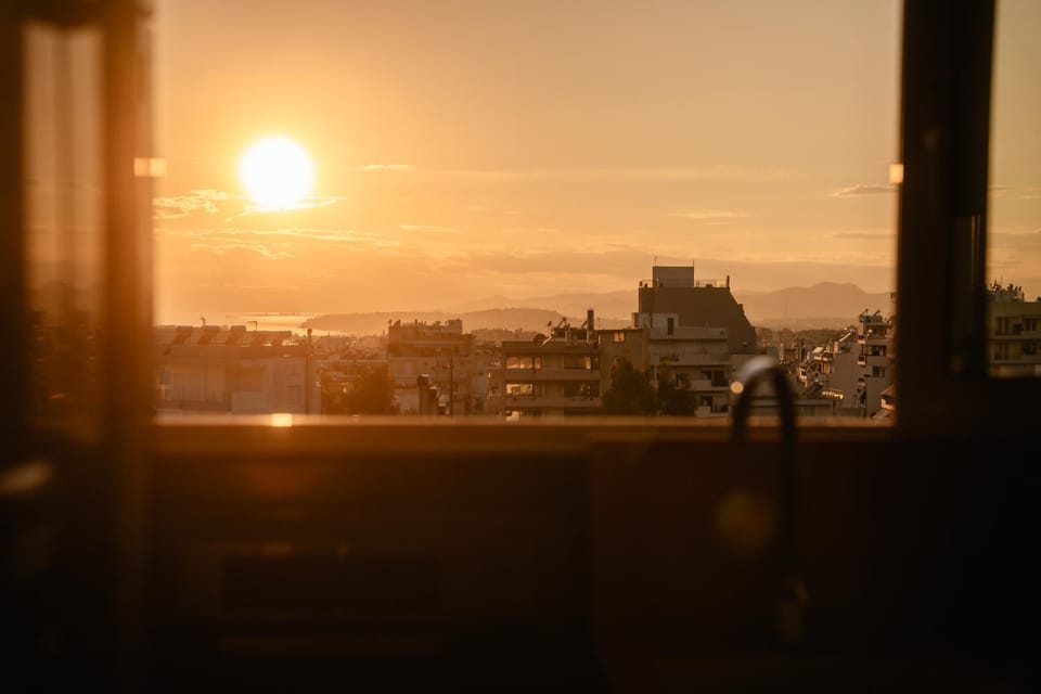 City view, Sea view, kitchen