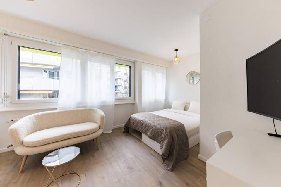 The Mini Minimalist Free Parking Apartment in Lausanne