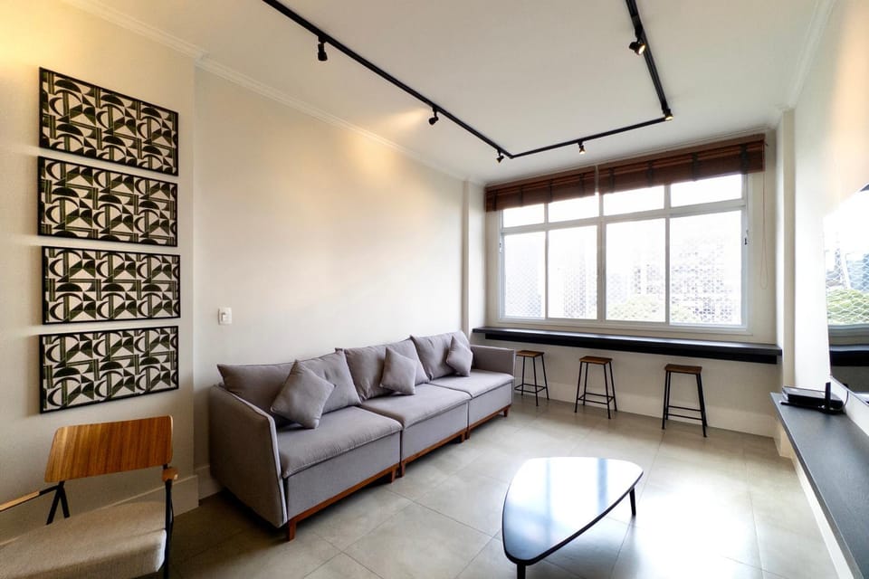 PA1305 Sofisticação em 3 dormitórios com Vista deslumbrante para o MASP Apartment in Sao Paulo City