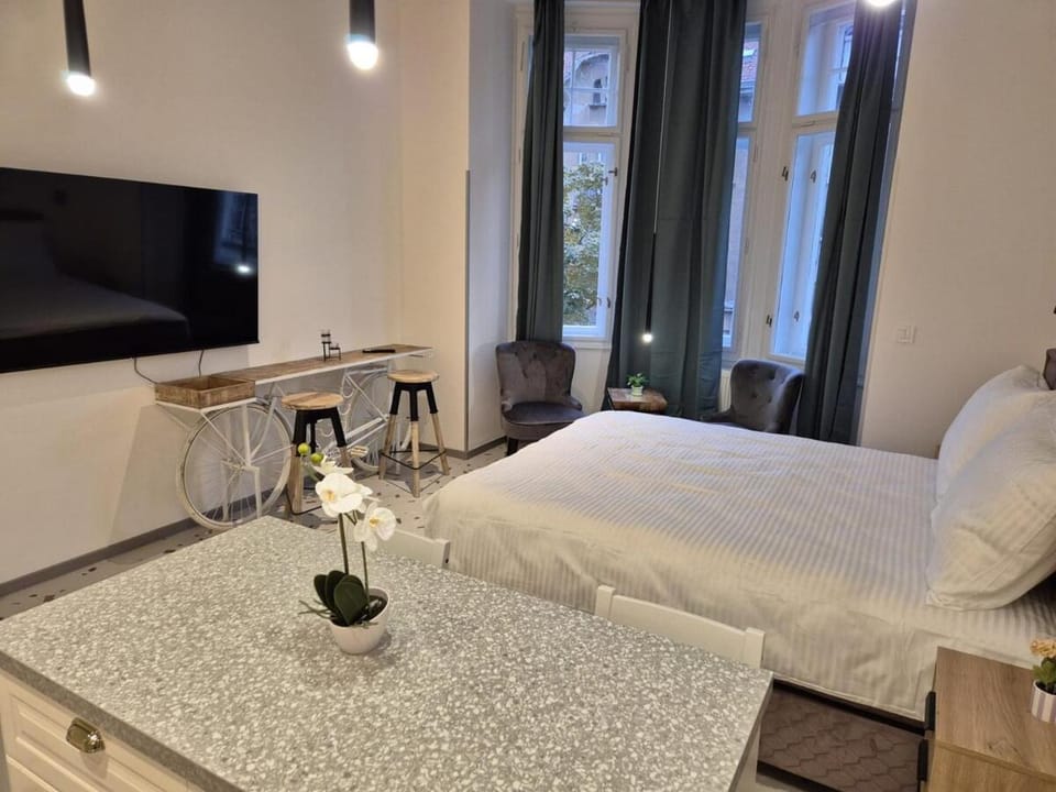 Modern Studio in Zagreb Perfect for Couples Apartment in City of Zagreb