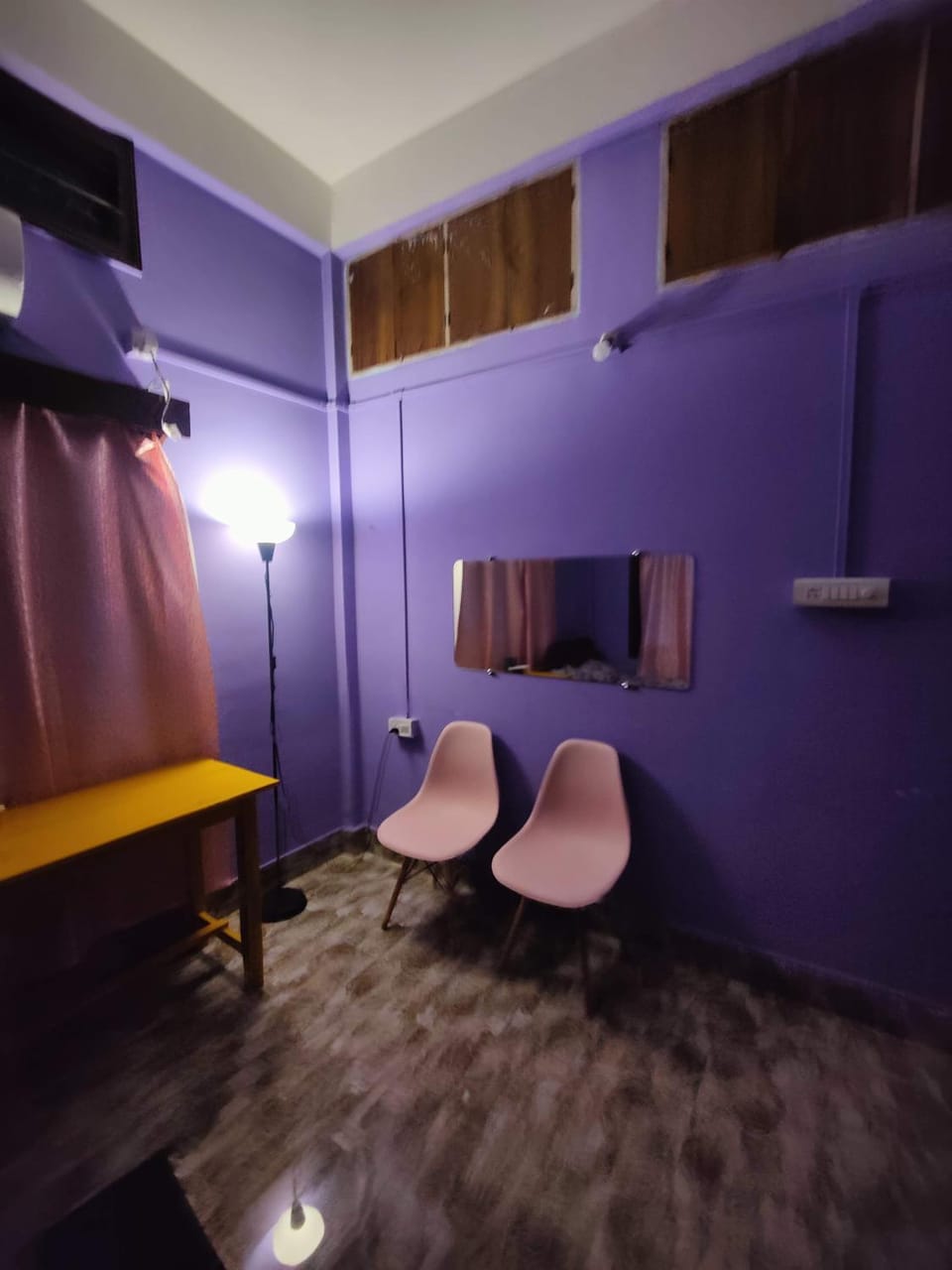 The purple stay Nature lodge in India