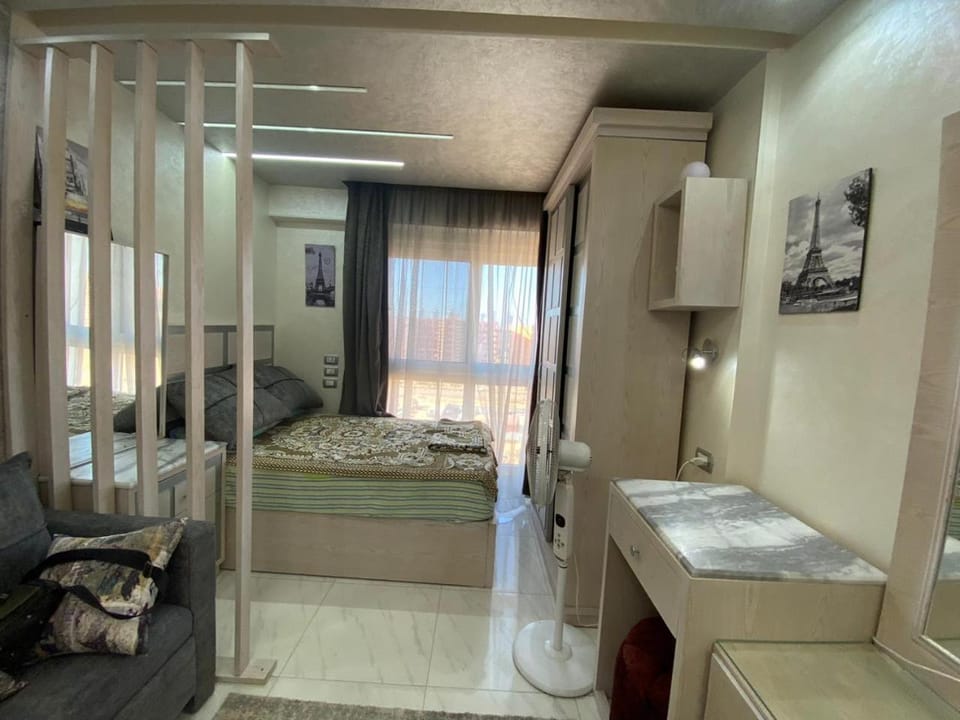 استوديو للايجار مفروش سمارت و مكيف بالكامل في بورتو جولف Apartment in Egypt
